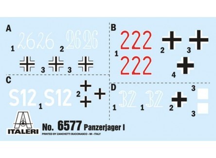Italeri 6577 - Destructor de Tanques...
