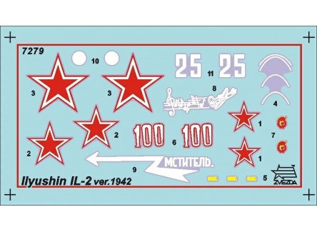 Zvezda 7279 - Maqueta avión blindado...