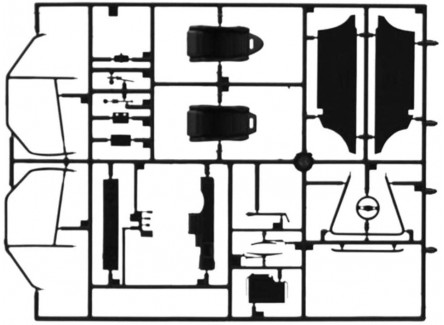 Italeri 3662 - Maqueta Fiat 131...