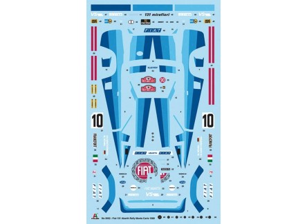 Italeri 3662 - Maqueta Fiat 131...