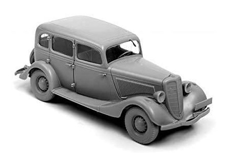 Zvezda 3634 - Maqueta coche Soviético...