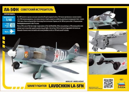 Zvezda 4801 - Maqueta avión Soviético...