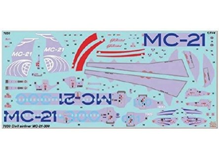 Zvezda 7033 - Maqueta avión civil...