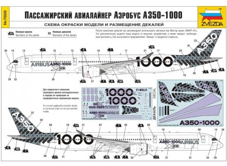 Zvezda 7020 - Maqueta avion Civil...