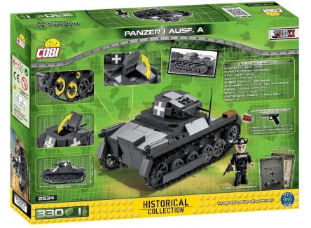 COBI 2534 Tanque ligero Panzer I AUSF...