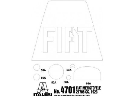 Italeri 4701- Maqueta Fiat...