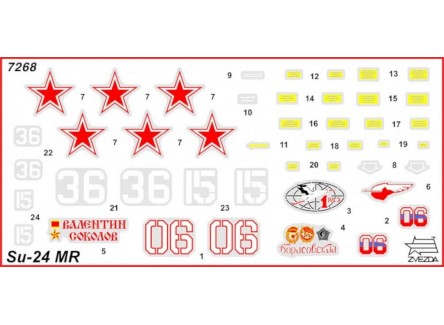 Zvezda 7268 - Maqueta avión Ruso...
