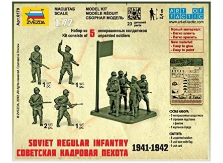 Zvezda 6179 - Figuras infantería...