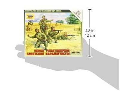 Zvezda 6138 - Figuras paracaidistas...