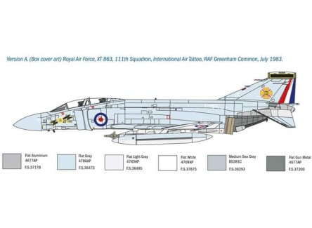 Italeri 1434 - Maqueta avión F-4M...