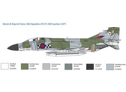 Italeri 1434 - Maqueta avión F-4M...