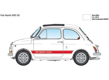 Italeri 4705 - Maqueta coche FIAT...