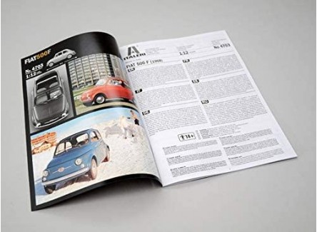 Italeri 4703- Maqueta coche Fiat 500F...