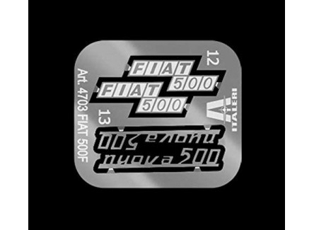 Italeri 4703- Maqueta coche Fiat 500F...