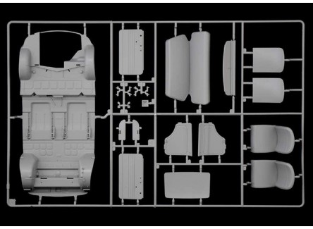 Italeri 4703- Maqueta coche Fiat 500F...