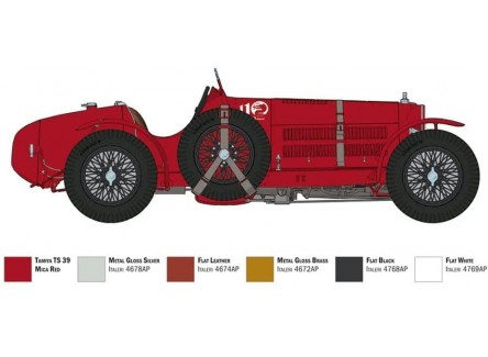 Italeri 4708 - Maqueta coche Alfa...