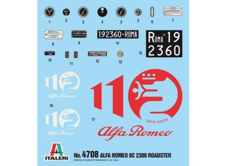 Italeri 4708 - Maqueta coche Alfa...