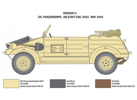 Italeri 7405 - Maqueta vehículo  Kdf....