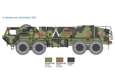 Italeri 6554 - Maqueta camión M978...