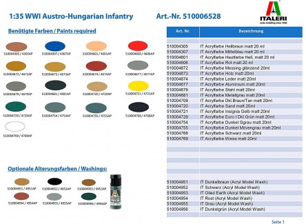 Italeri 6528  - Figuras infantería...