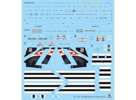 Italeri 1457 - Maqueta avión EF-2000...