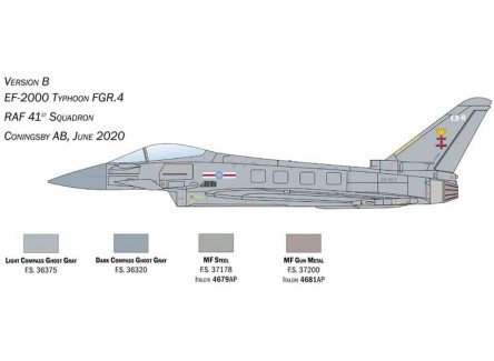 Italeri 1457 - Maqueta avión EF-2000...