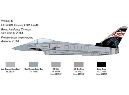 Italeri 1457 - Maqueta avión EF-2000...