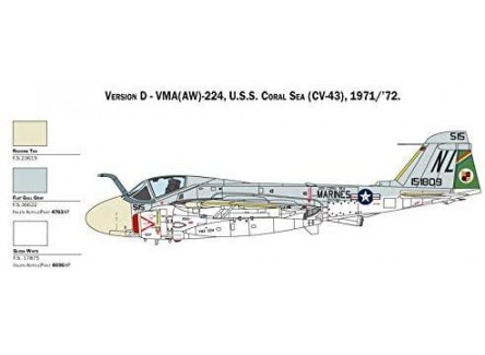 Italeri 1405 - Maqueta avión KA-6D...