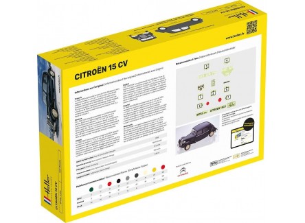 Heller 80763 - Maqueta Citroën 15 CV....