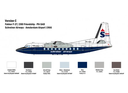 Italeri 1430 - Maqueta avión Fokker...