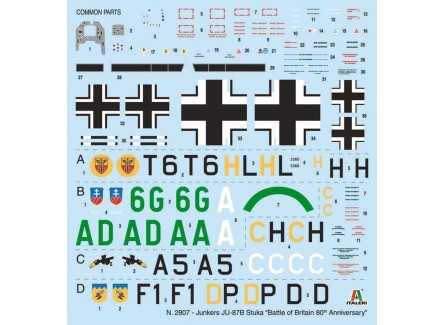 Italeri 2807 - Maqueta avión Junkers...