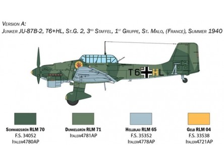Italeri 2807 - Maqueta avión Junkers...