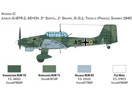 Italeri 2807 - Maqueta avión Junkers...