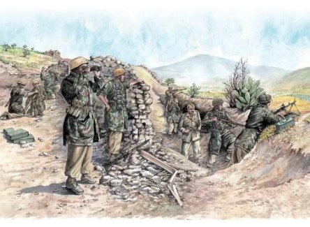 Italeri 6134  - Figuras Paracaidistas...