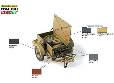 Italeri 6450 - Maqueta remolque...