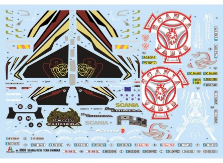 Italeri 3930 - Camión Scania R730...