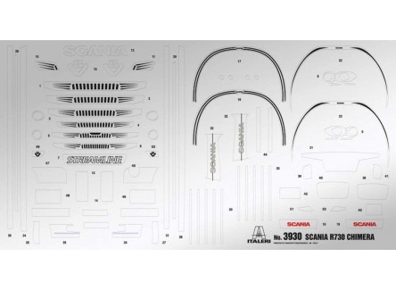 Italeri 3930 - Camión Scania R730...