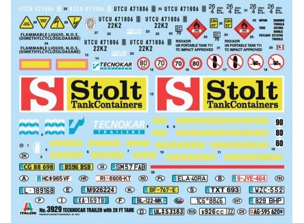 Italeri 3929 - Maqueta Remolque...