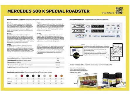 Heller 56710 -Kit completo 500 K...