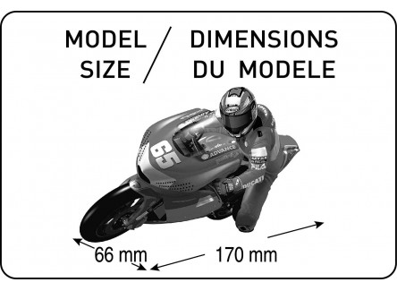 Heller 80912 - Maqueta motoGP Ducati...