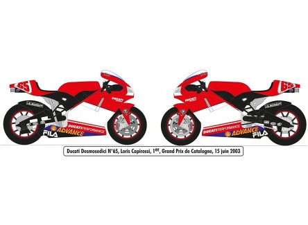 Heller 80912 - Maqueta motoGP Ducati...
