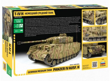 Zvezda 3620 - Maqueta Tanque Panzer...