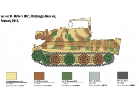 Italeri 6573 - Maqueta tanque 38 cm...