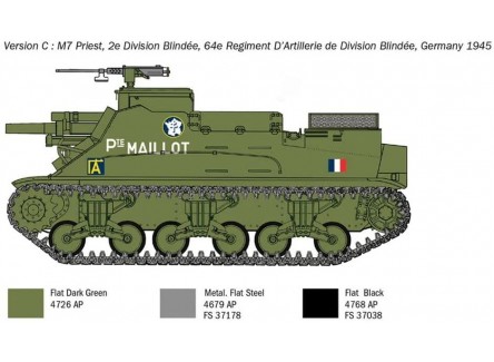 Italeri 6580 - Maqueta tanque M-7...