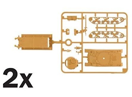 Italeri 7511S - Maqueta tanques M4A2...
