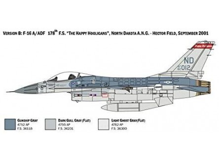 Italeri 2786 - Maqueta avión F-16A...