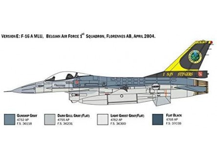 Italeri 2786 - Maqueta avión F-16A...