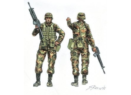 Italeri 6168 - Figuras infantería...
