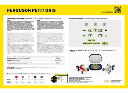 Heller 57401 - Maqueta tractor