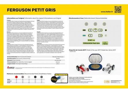 Heller 81401 - Maqueta tractor